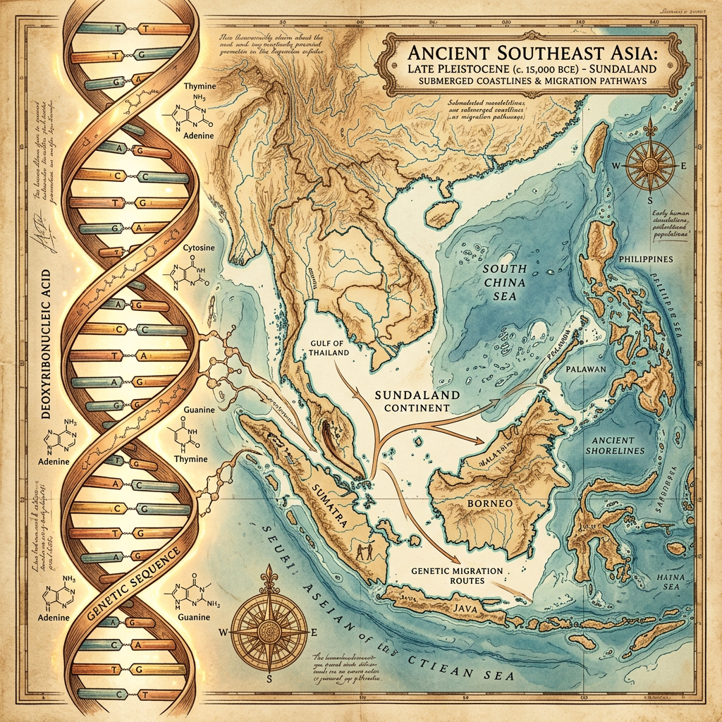 Genomic Study of 8,000-Year-Old 'Sundaland' Remains Identifies a Lost Ghost Lineage of Maritime Foragers