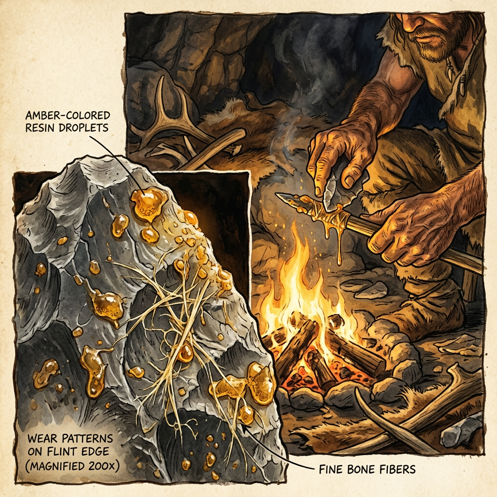 Proteomic Analysis of 250,000-Year-Old 'Acheulean' Bone Tools from the Somme Valley Identifies Early Evidence of Systematic Resin-Based Hafting Techniques