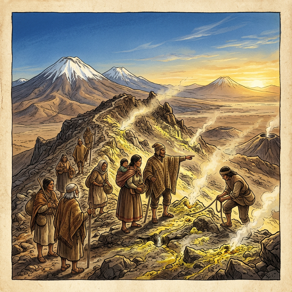 Genomic Analysis of 8,500-Year-Old "Atacama Altiplano" Remains Identifies Earliest Genetic Markers for Adaptation to High-Altitude Volcanic Sulfur Exposure