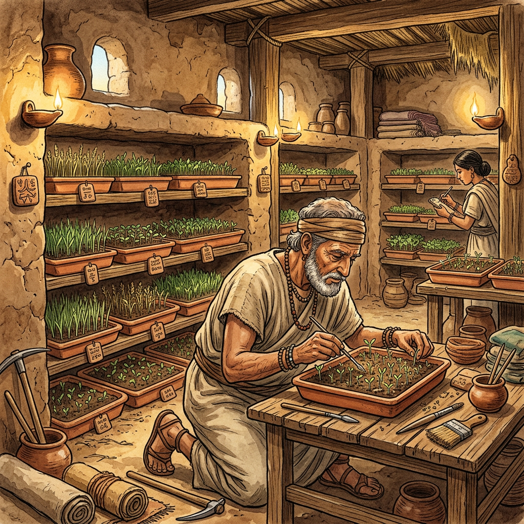 4,500-Year-Old 'Harappan Urban Horticultural Center' and Intact Clay Seed-Germination Trays Uncovered in Rajasthan