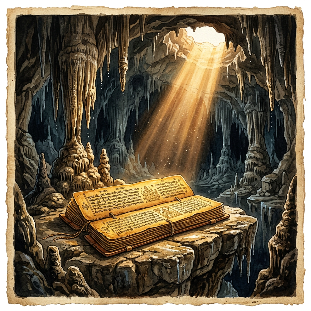 Rare 10th-Century 'Prakriti-Mana' Manuscript Found in Meghalaya Caves Explores the 'Metaphysics of Forest Sentience'