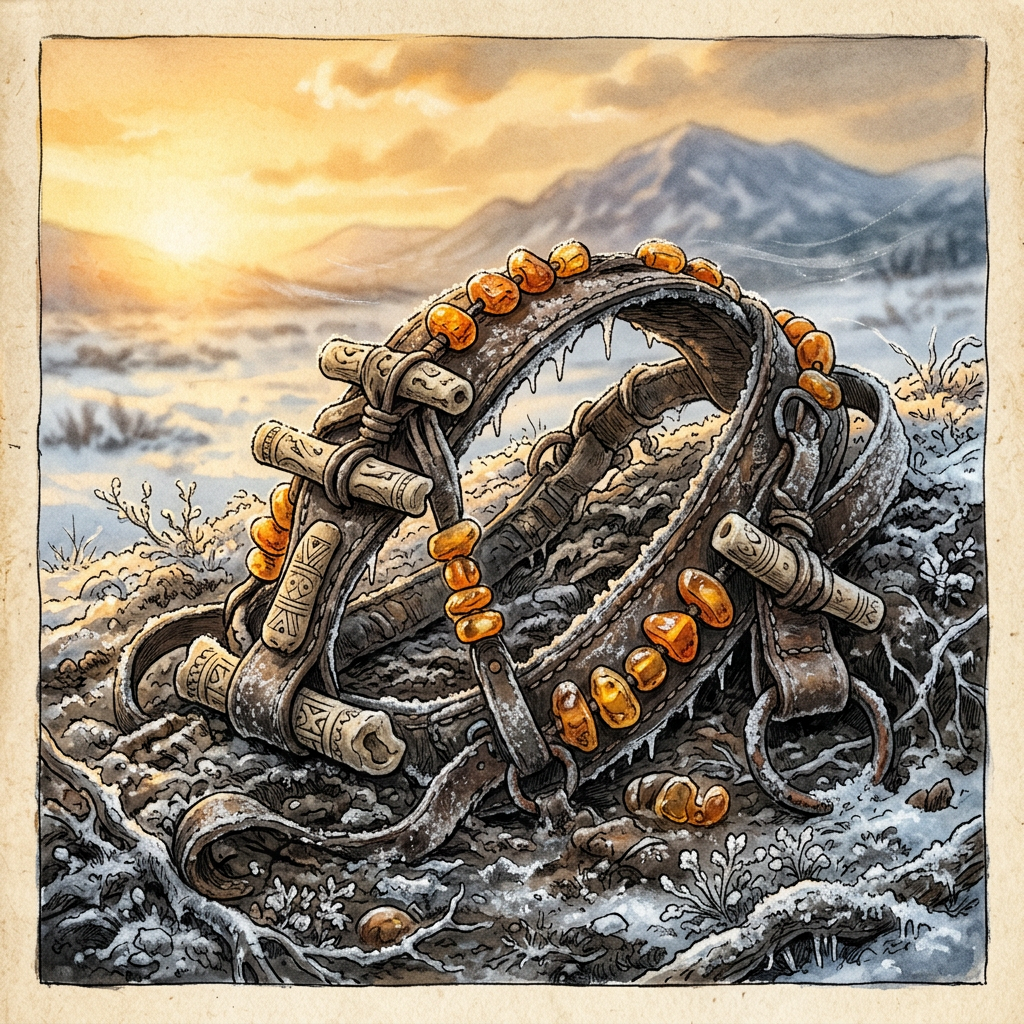 Discovery of 'Amber-Studded' Reindeer Harnesses in the Yamal Peninsula Points to 2,500-Year-Old Roots of 'First-Light' Sledging Festivals