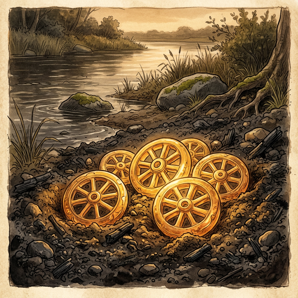 Discovery of 'Sun-Wheel' Amber Amulets in Poland Provides New Evidence for Pre-Slavic Midsummer Fire Rites