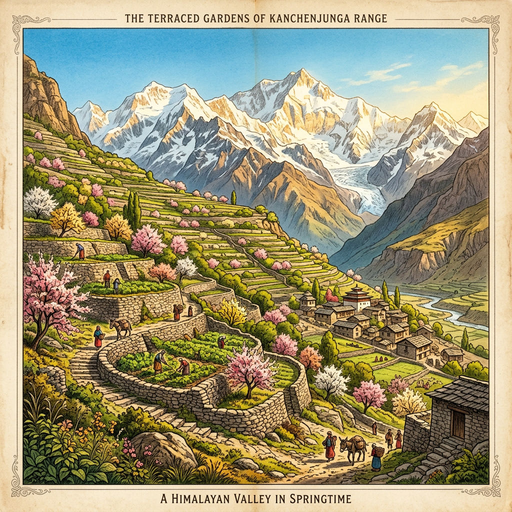 UNESCO Inscribes the 'Traditional High-Altitude Terraced Orchards of the Alborz Mountains' to the World Heritage List