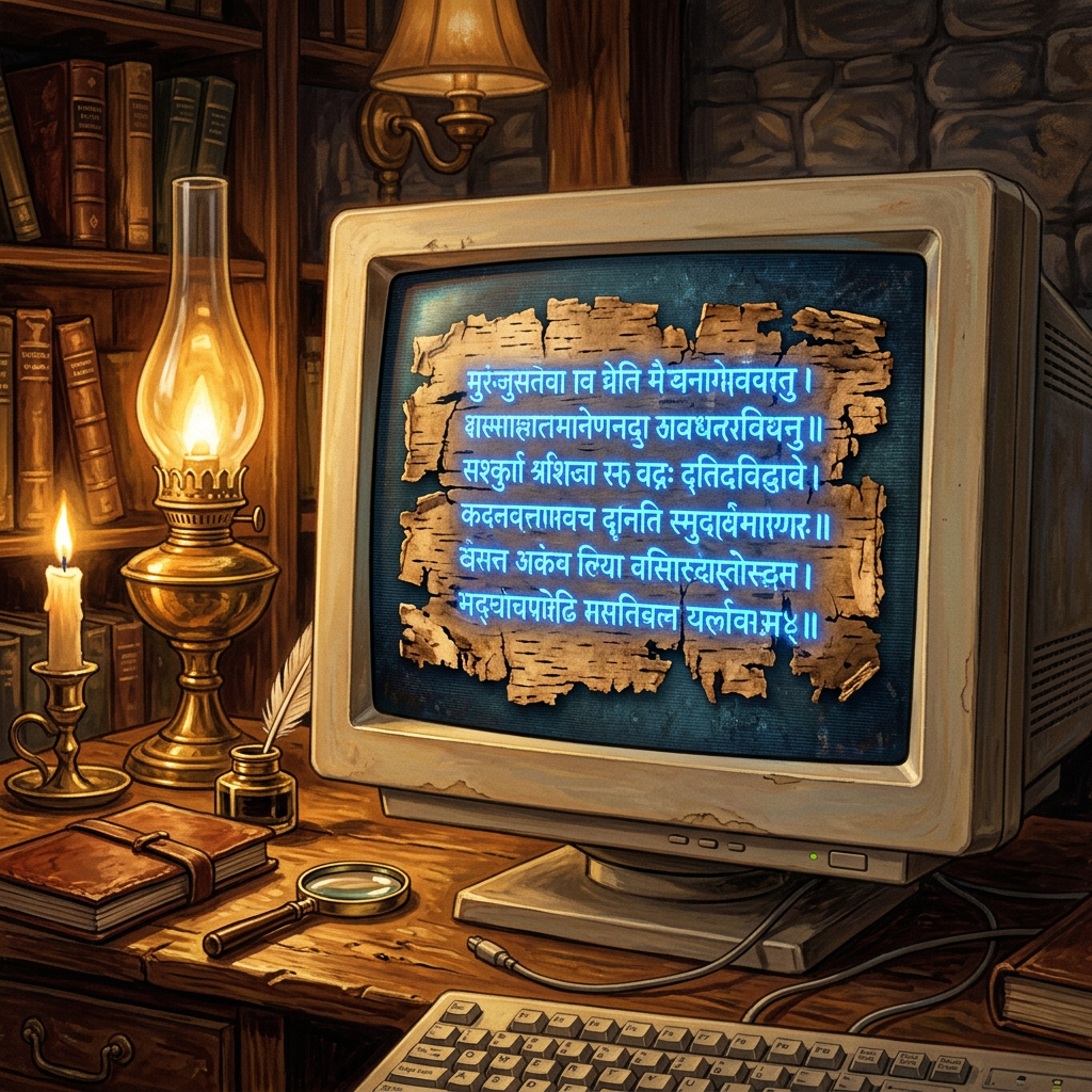 AI-Driven Reconstruction of Fragmentary 5th-Century 'Nyaya-Sutra' Commentaries Found in a Central Asian Stupa