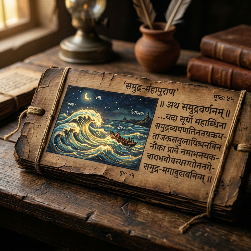 AI-Driven Decipherment of 9th-Century 'Grantha' Script Fragments from the Nicobar Islands Unveils Lost Sanskrit Treatises on Marine Bioluminescence