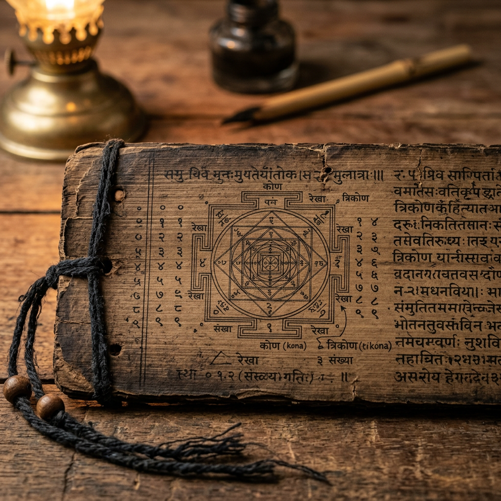 New Research Identifies Recursive Computational Logic for Large-Number Factorization in 9th-Century 'Siddhanta-Tilaka' Manuscripts Found in Karnataka