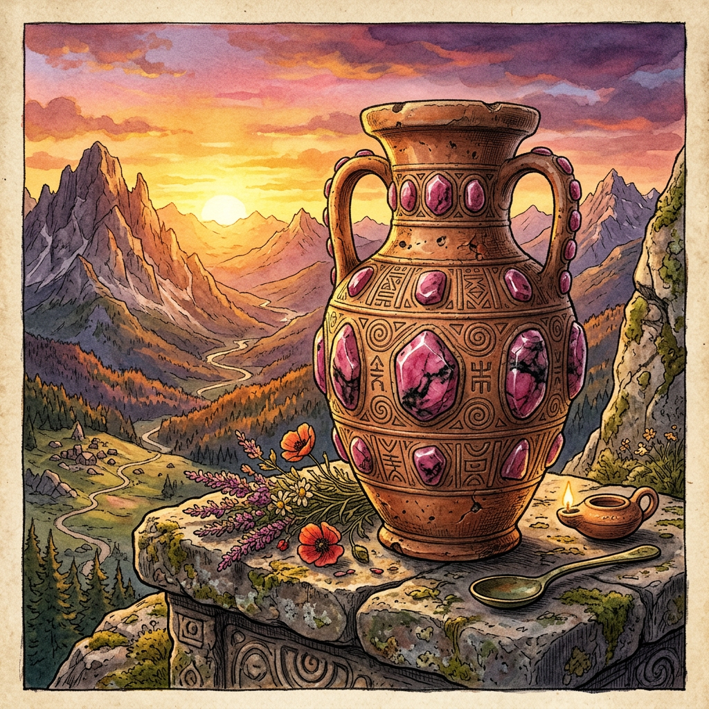 3,200-Year-Old 'Rhodonite-Inlaid' Ritual Vases in the Hindu Kush Reveal Roots of Ancient 'Festival of the Amethyst-Twilight'