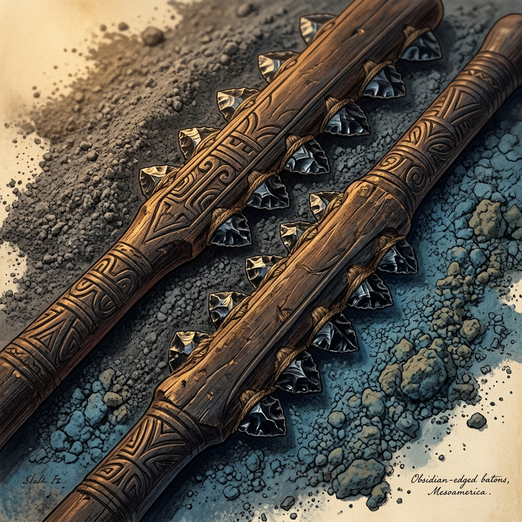 Discovery of 'Obsidian-Toothed' Rain-God Batons in Tenochtitlan Points to Sacred-Mountain Festivals of the Aztec