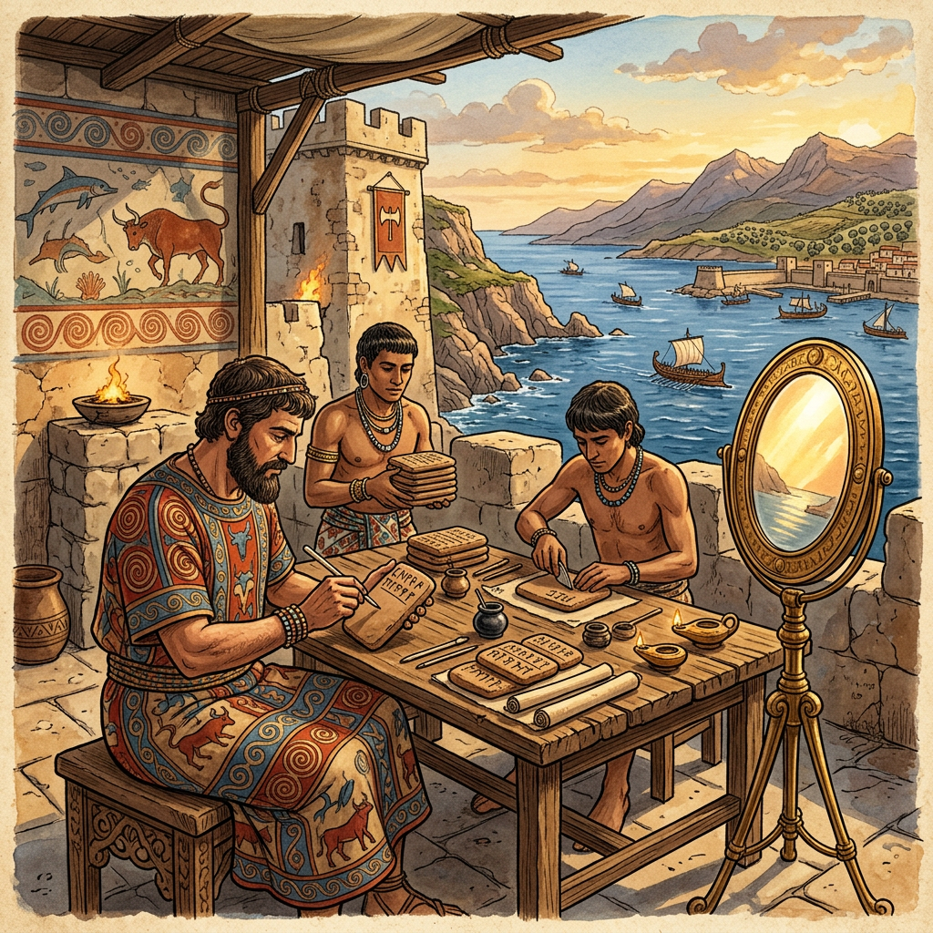 Archaeologists in Crete Uncover an Intact 3,500-Year-Old 'Minoan Bureau of Maritime Signal-Cryptography' and Rare Linear A Tablets