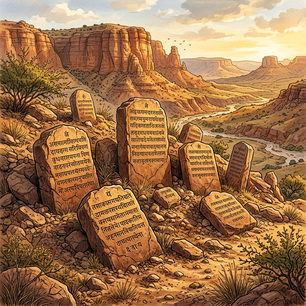 4th-Century BCE 'Rta-Parinama-Siddhanta' Inscriptions in the Chambal Valley Detail the 'Philosophy of Cosmic Evolution'