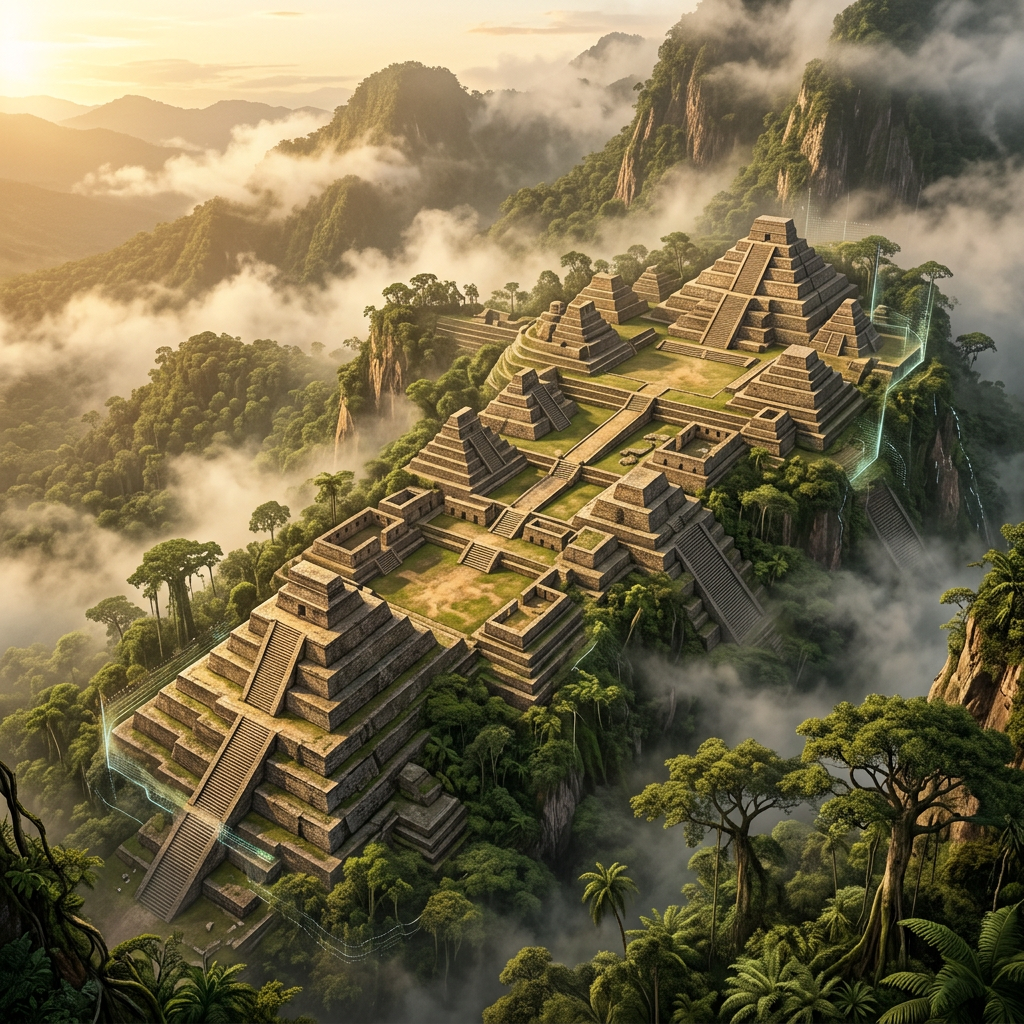 LiDAR Mapping Unveils a Massive 1,500-Year-Old 'Lost City of the Cloud Serpents' in the High Sierra Juarez of Mexico