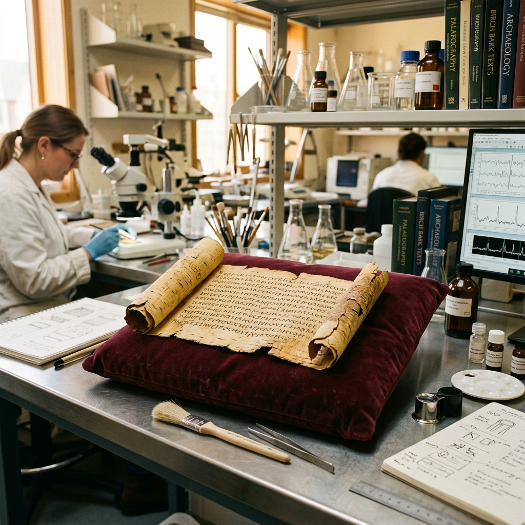 Rare 4th-Century BCE 'Ahimsa-Vritti' Birch-Bark Scroll Found in a Remote Hindu Kush Cave Explores the Philosophy of Mental Non-Violence