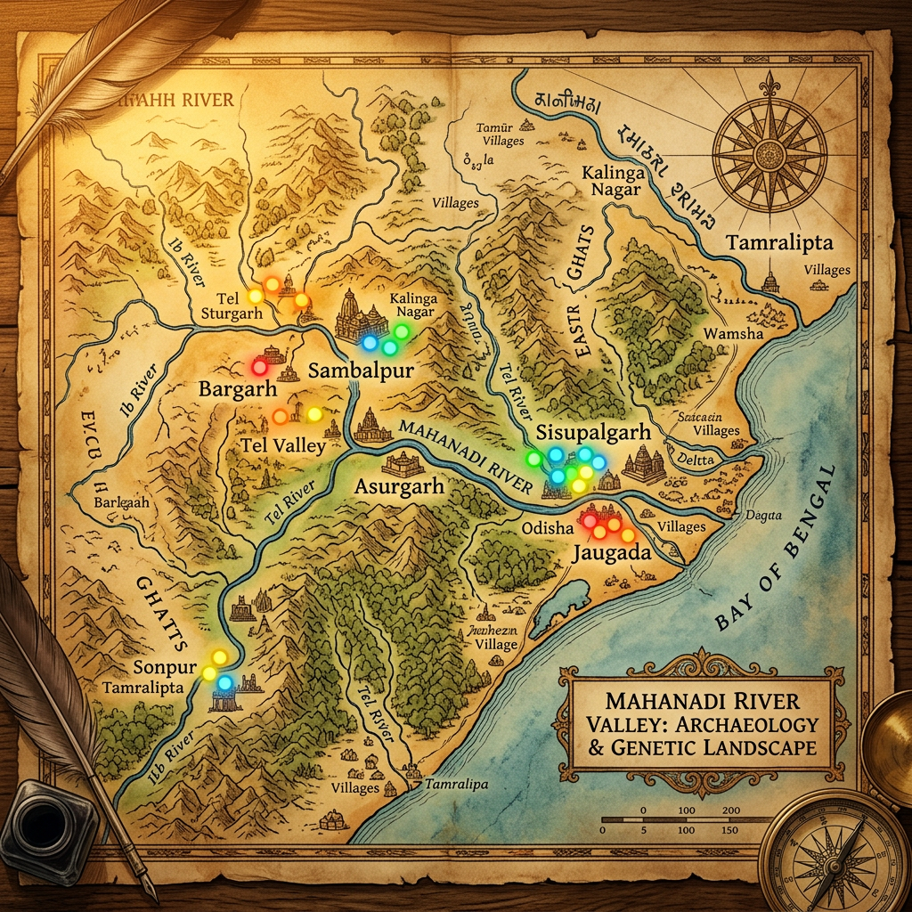 Genomic History of the 'Mahanadi Valley' Reveals Early Neolithic Genetic Transition Linked to Monsoon Resistance