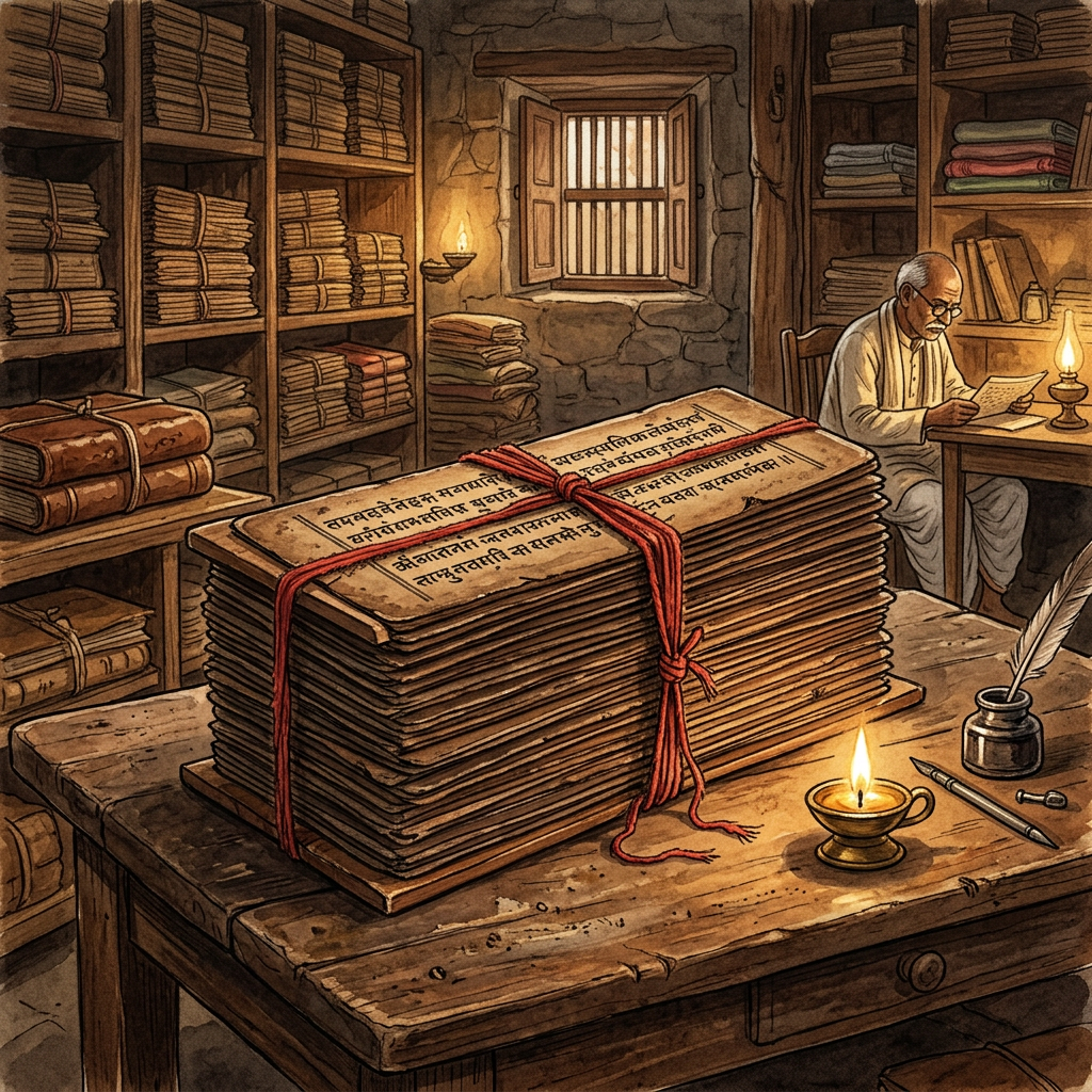 Rare 10th-Century 'Tarka-Bhasha' Manuscript Found in Private Mithila Collection Reshapes Indian Logic History