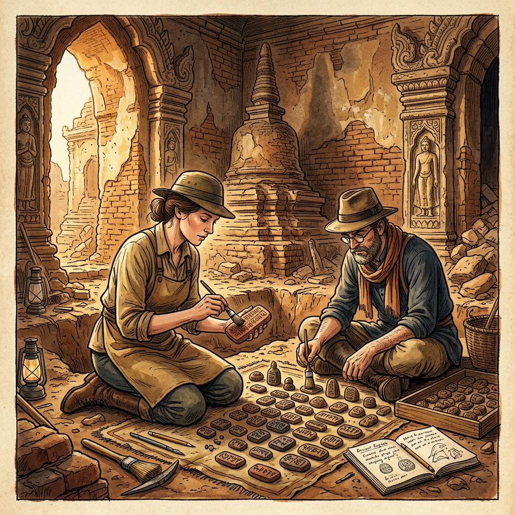 Archaeologists Unearth 5th-Century 'Gupta-Era' Buddhist Vihara with Intact Monastic Seals in Vaishali, Bihar