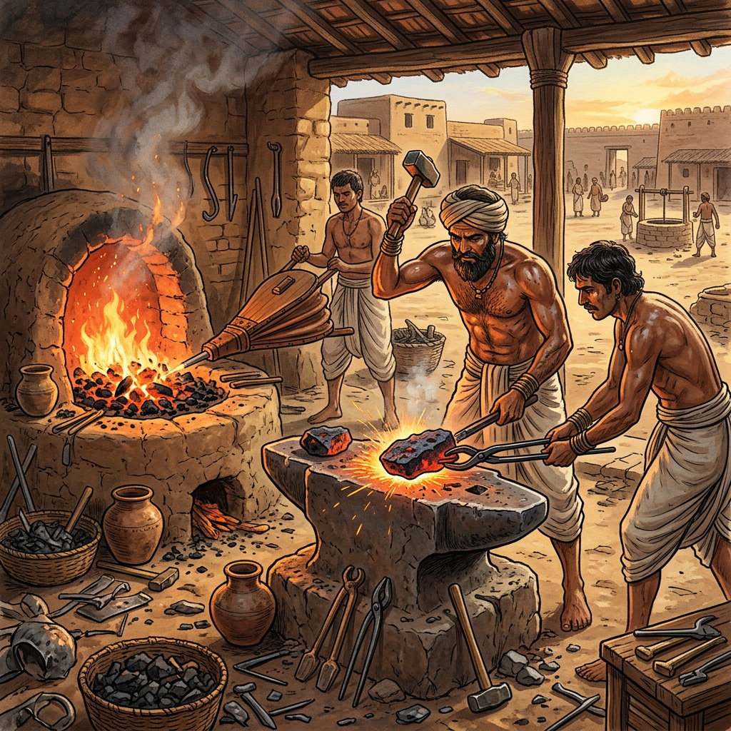 4,500-Year-Old 'Harappan Meteorite-Iron Forge' and Evidence of Extraterrestrial Metal-Working Found in Gujarat