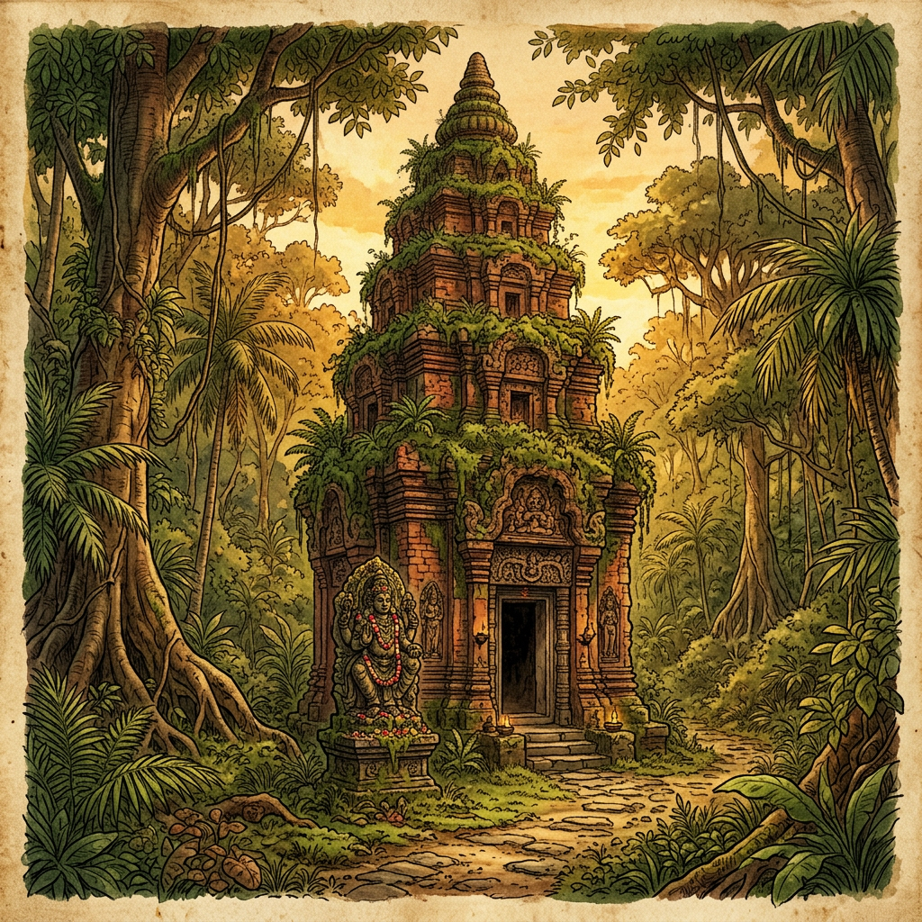 Pristine 10th-Century 'Cham' Dynasty Brick Temple Dedicated to Shiva Uncovered in Central Vietnam’s Remote Forest