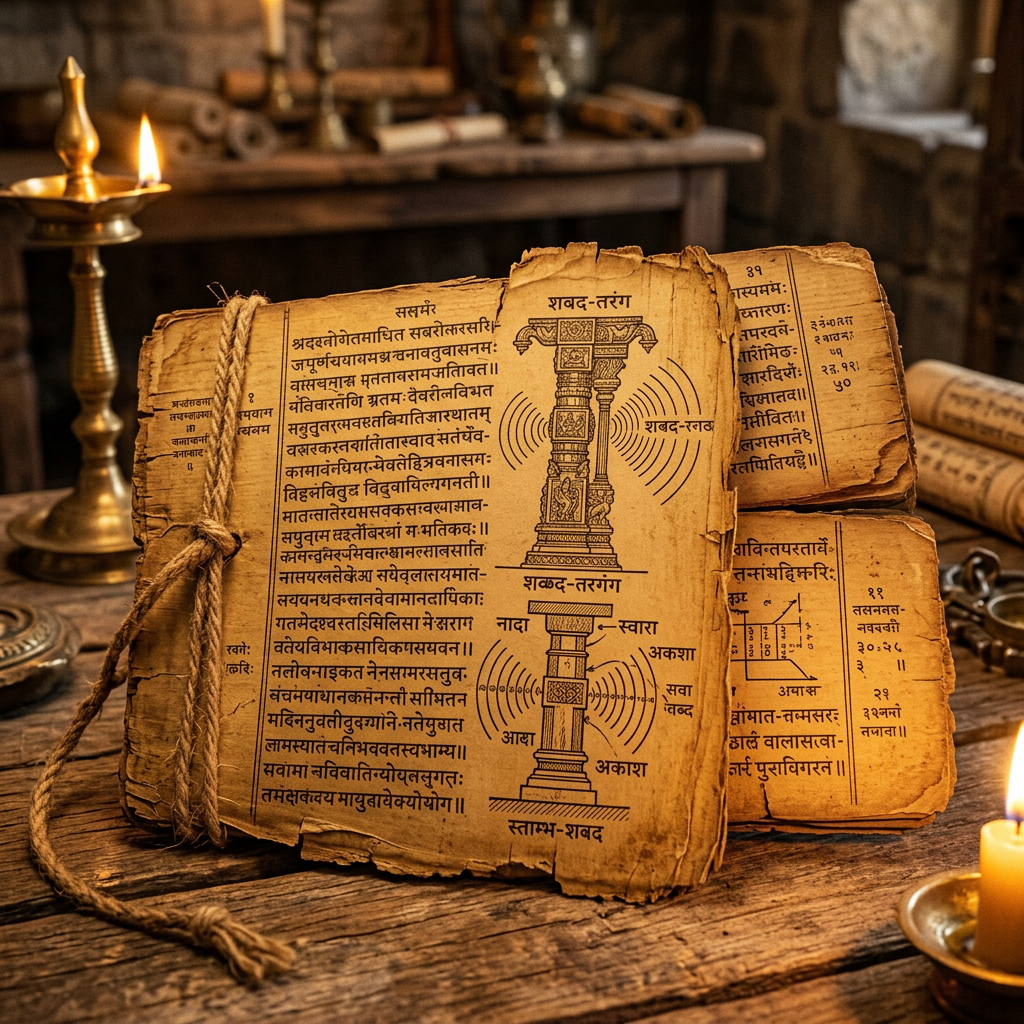 12th-Century 'Kalyani Chalukya' Manuscript on 'Sthapatya Veda' Details Acoustic Dampening in Stone Pillars