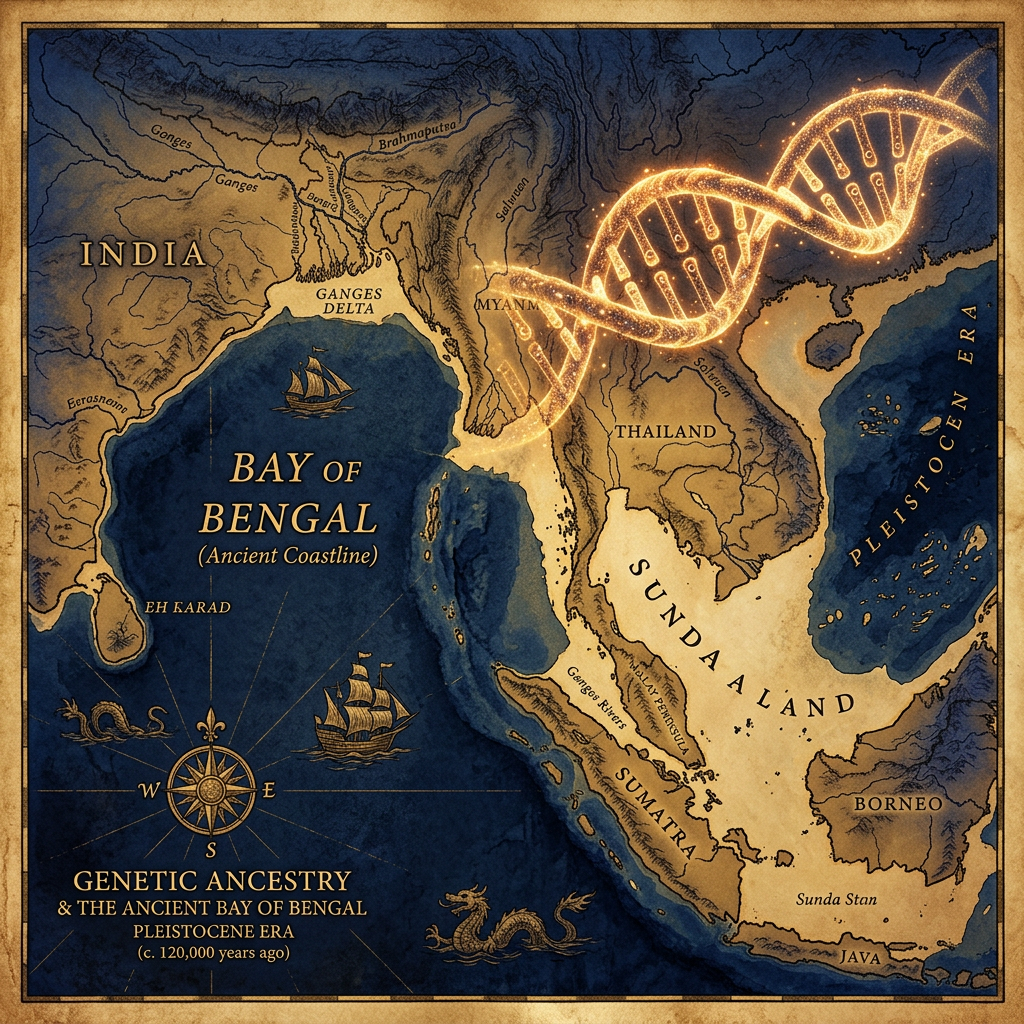 Genomic Study of 15,000-Year-Old 'Bay of Bengal' Remains Identifies Earliest Genetic Adaptation to High-Nitrate Coastal Ecosystems