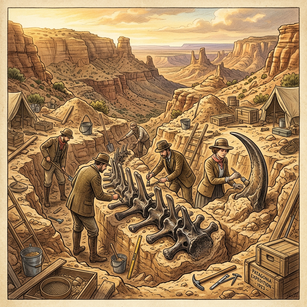 Fossilized Remains of a 90-Million-Year-Old 'Spined Megaraptorid' with Unique Claw Morphology Uncovered in Patagonia