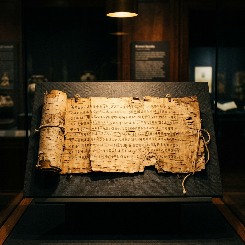 Newly Deciphered 4th-Century BCE 'Virodhabhasa-Sutra' Birch-Bark Scroll Found in Ancient Taxila Reveals Early Logic of Paradox