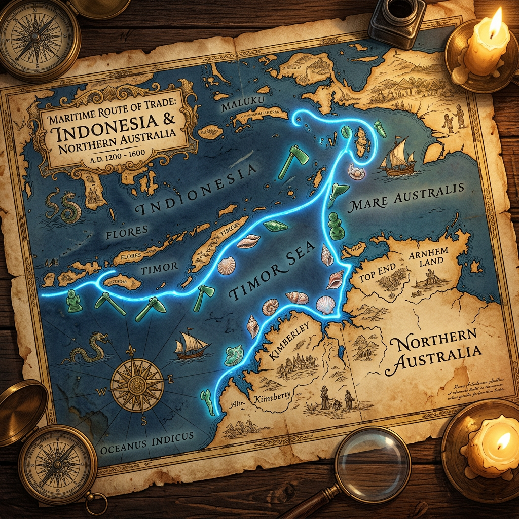 The 'Nephrite and Shell' Seaway: Researchers Identify 4,500-Year-Old Trade Link Between the Maluku Islands and the Gulf of Carpentaria