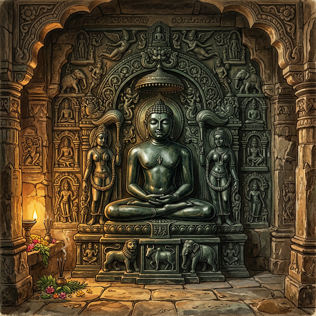 Discovery of a 10th-Century 'Somavamsi' Era Jain Tirthankara Shrine featuring Unique 'Chlorite-Stone' Reliefs in Rural Mayurbhanj, Odisha