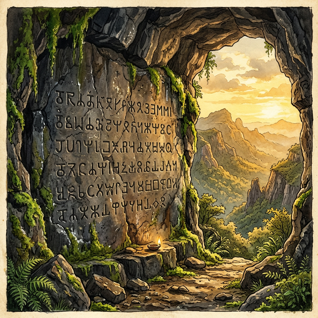 Discovery of 4th-Century BCE 'Samyama-Niti' Inscriptions in the Sahyadri Hills Reveals Early Philosophy of Self-Governance