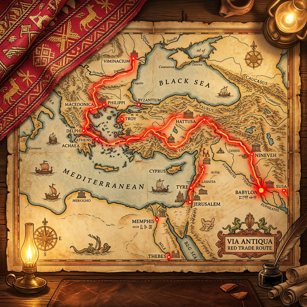 Archaeologists Identify the 'Madder Dye Road': A 3,000-Year-Old Textile Trade Link Between Anatolia and Southeast Europe