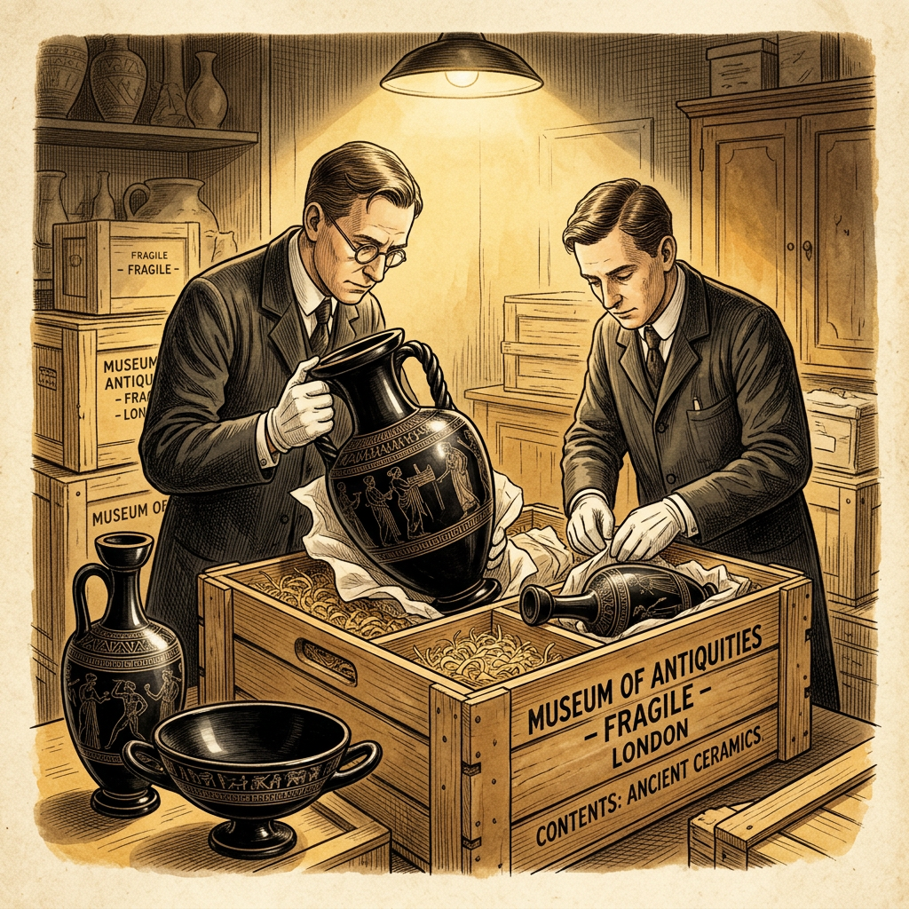 J. Paul Getty Museum Repatriates Rare 4th-Century BCE 'Etruscan Bucchero Ware' Collection to the Republic of Italy