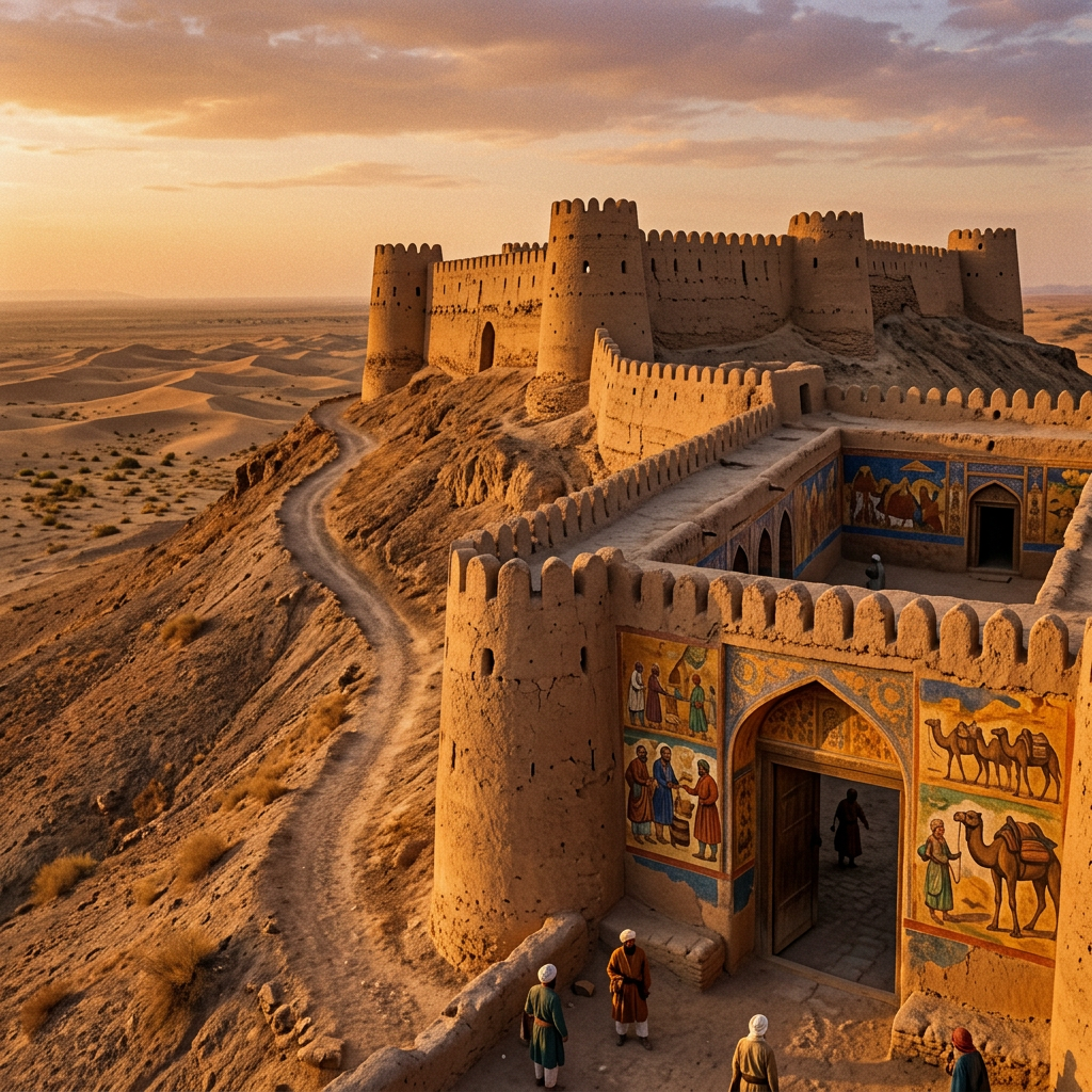 Guardians of the Silk Road: 8th-Century Sogdian Merchant Fortress Unearthed in Uzbekistan’s Zeravshan Valley