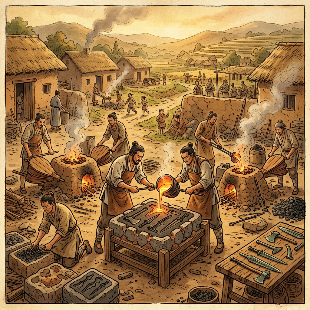 4,000-Year-Old 'Qijia Culture' Copper-Smelting Village Uncovered in the Hexi Corridor Reveals Early Arsenic-Bronze Mastery