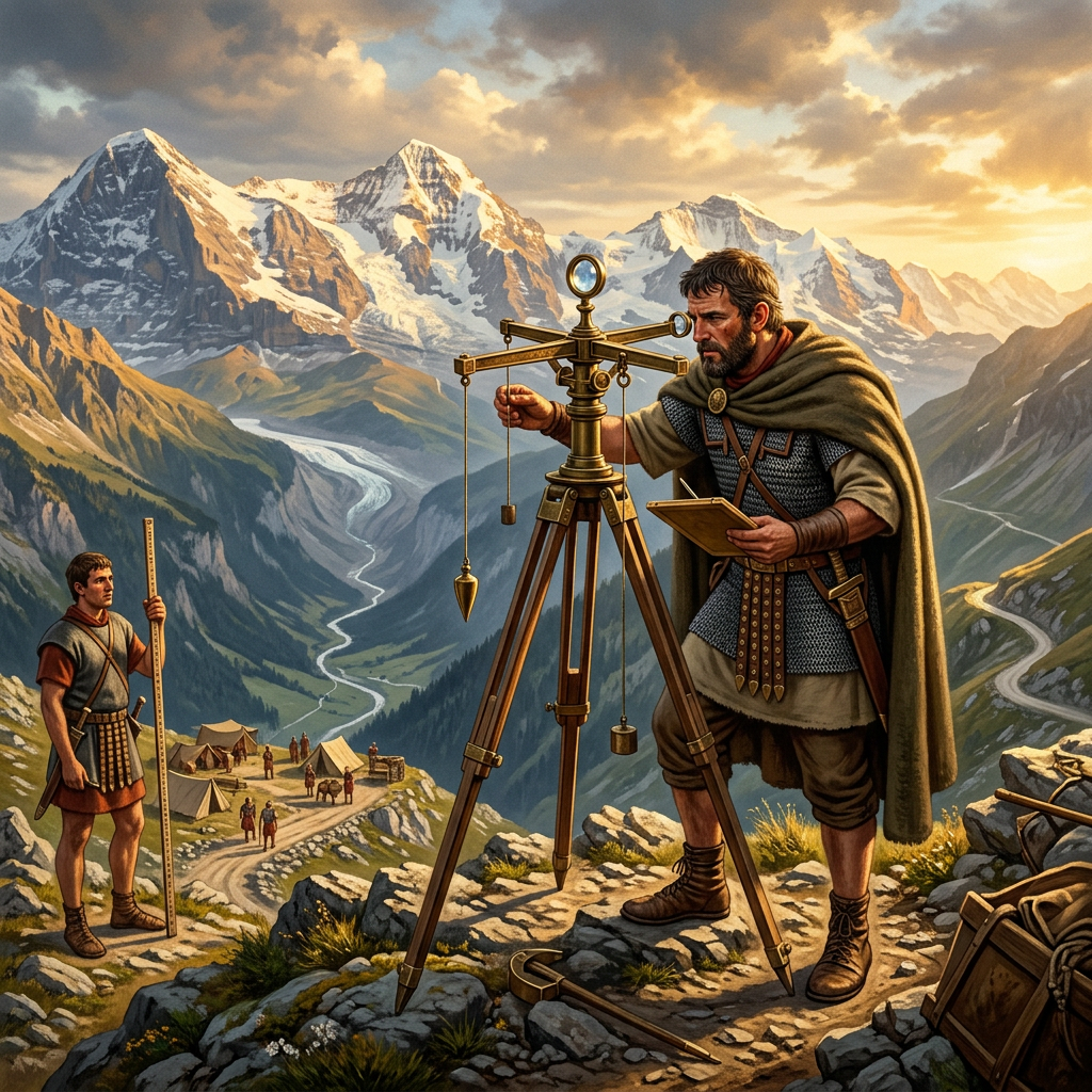 2nd-Century Roman 'Imperial Bureau of High-Altitude Geodetic Lenses' and Bronze Optical Templates Uncovered in the Swiss Alps