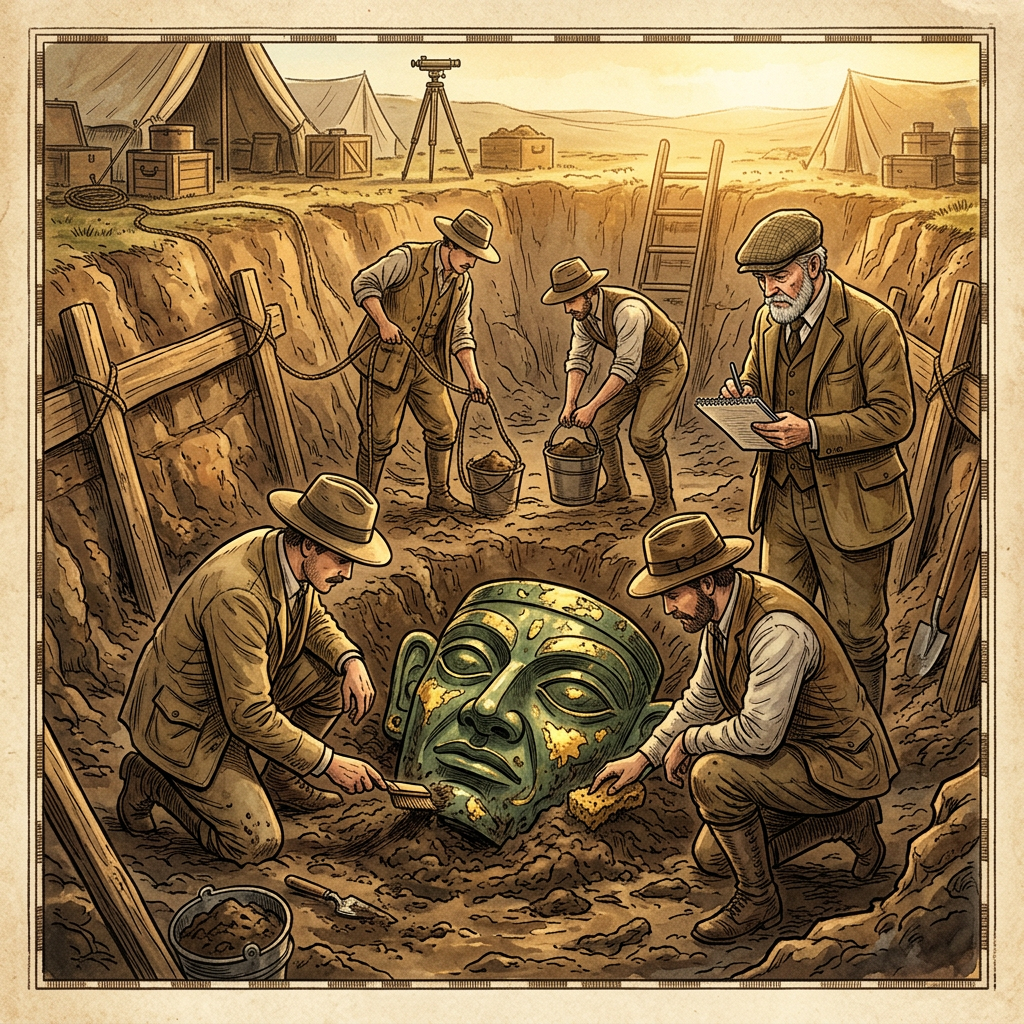 Discovery of a Massive 'Sanxingdui' Style Ritual Pit in Hunan Province Challenges Early Chinese Civilization Maps