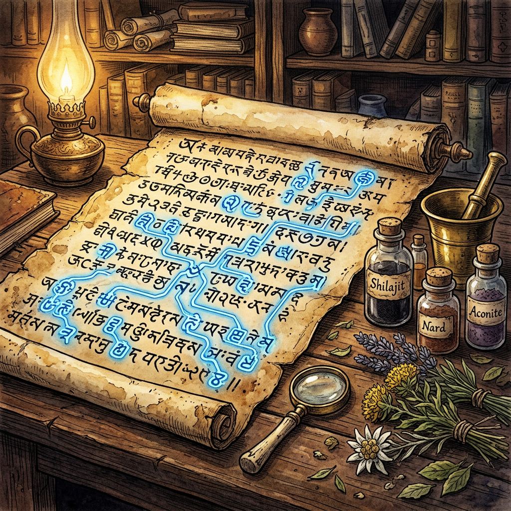 AI-Assisted Decipherment of 'Sanskrit-Bactrian' Medical Scrolls Unveils Early Cross-Continental Pharmacological Knowledge