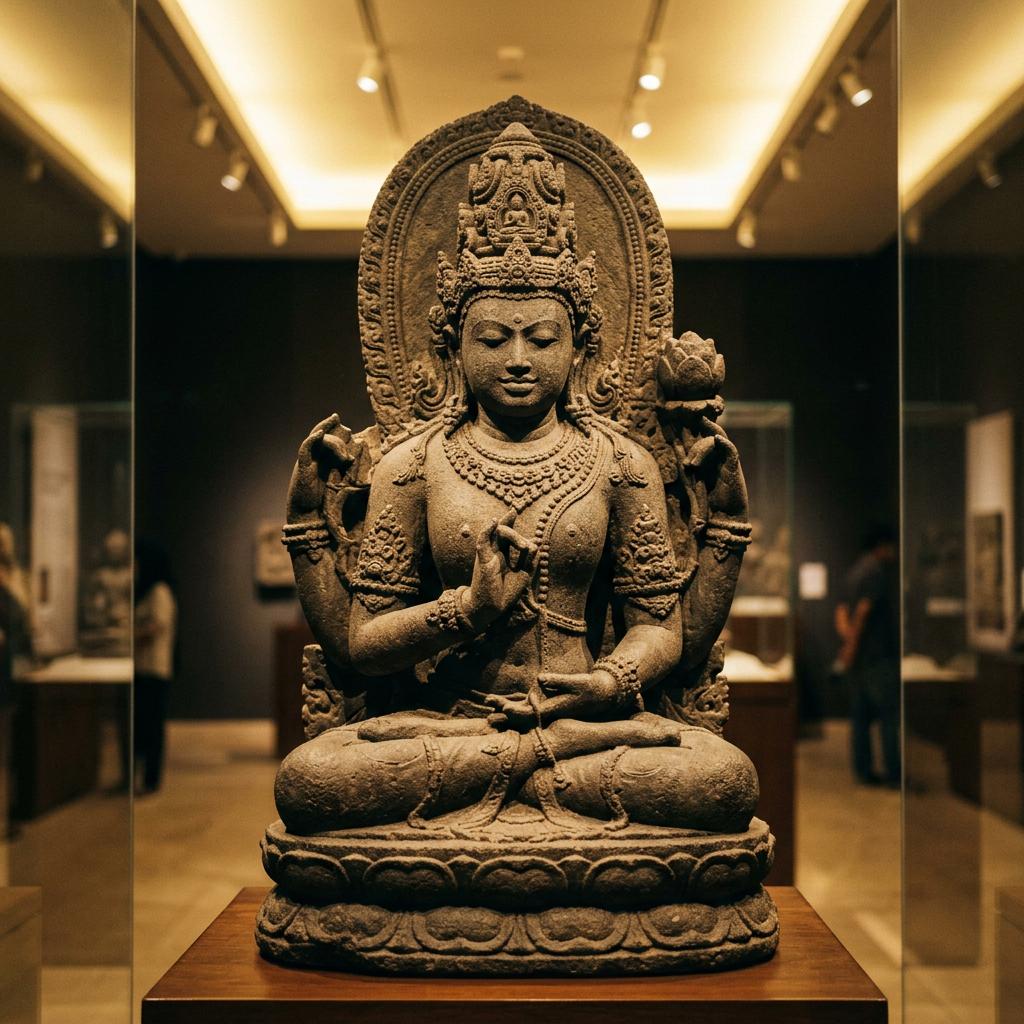 The Rijksmuseum Formally Repatriates a Rare 12th-Century 'Singhasari' Statue of Prajnaparamita to Indonesia