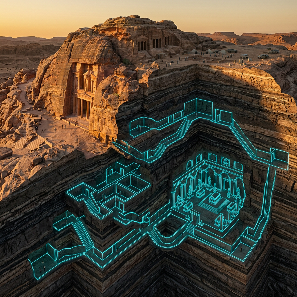 Innovative 'Muon-Sieving' Lidar Uncovers Hidden Chamber Network Beneath the 2,500-Year-Old 'Tomb of Shapur I' in Iran