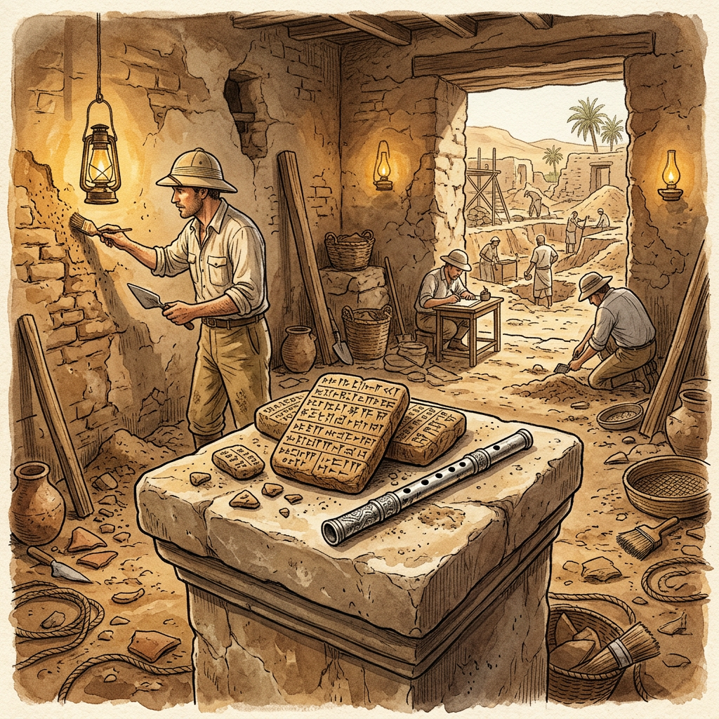 Massive 4,000-Year-Old 'Sumerian Cuneiform Music Conservatory' Uncovered in Southern Iraq’s Ancient City of Larsa