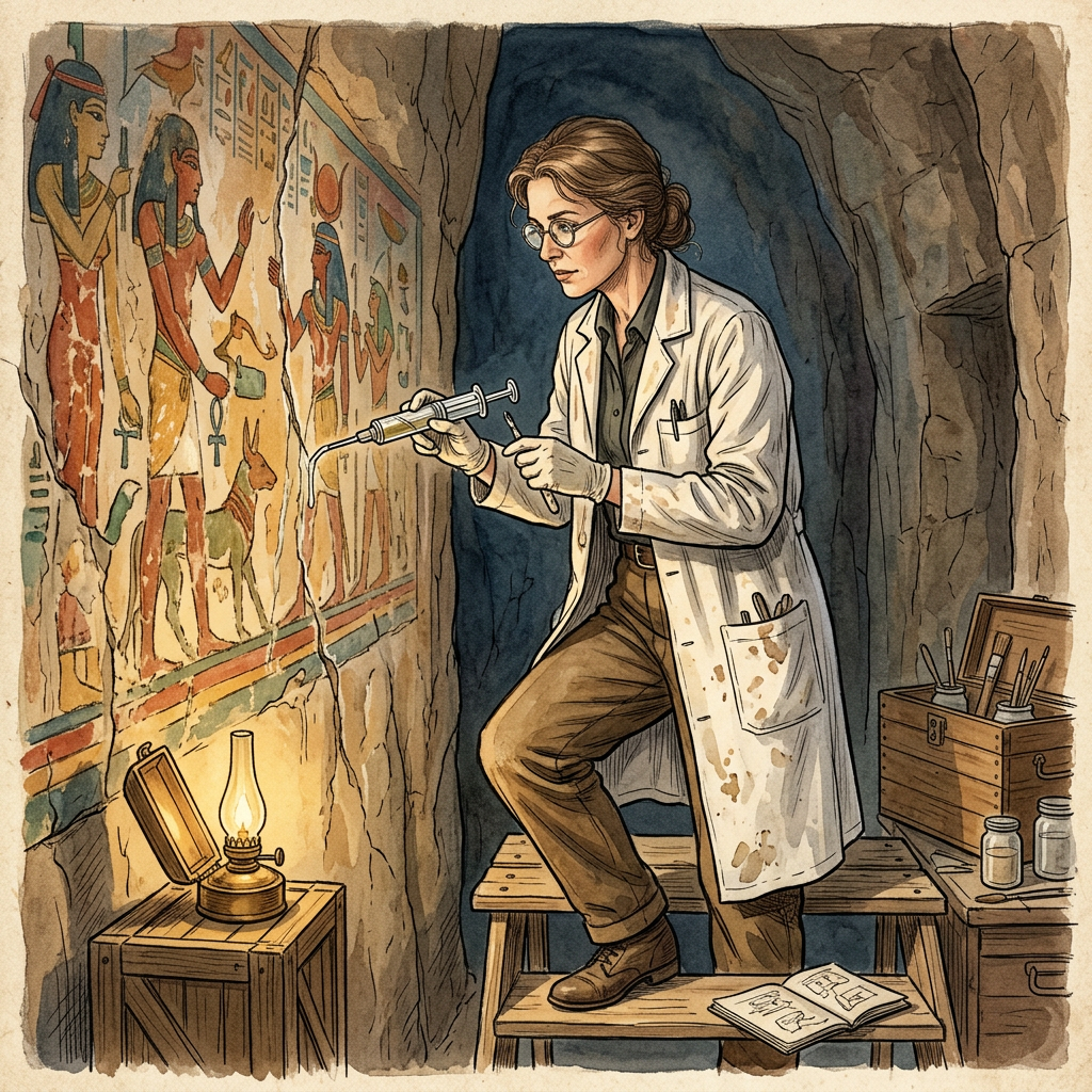 Breakthrough 'Bio-Nanotechnology' Infusion Successfully Stabilizes the Fading 5th-Century Frescoes of the Sigiriya Rock Fortress