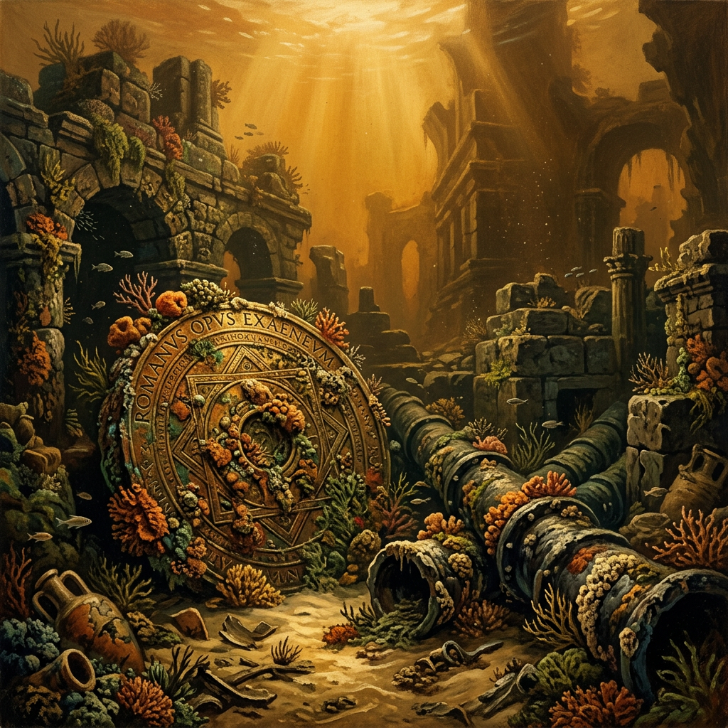 Discovery of a 2nd-Century Roman 'Imperial Academy of Undersea Engineering' and Bronze Diving-Bell Templates in Ancient Baiae