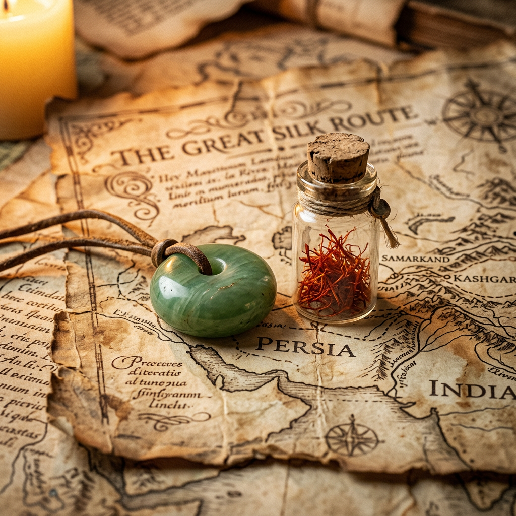 The 'Saffron and Jade' Route: Researchers Identify a 3,000-Year-Old Luxury Trade Network Linking the Levant to the Altai Mountains