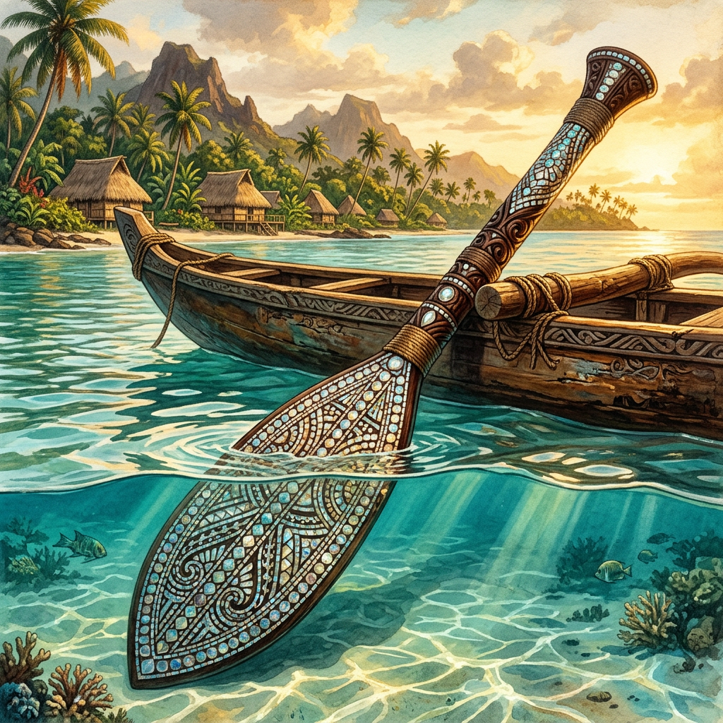 "Pearl-Incrusted" Ritual Paddles Discovered in the Solomon Islands Point to 2,000-Year-Old Roots of 'Current-Calming' Festivals