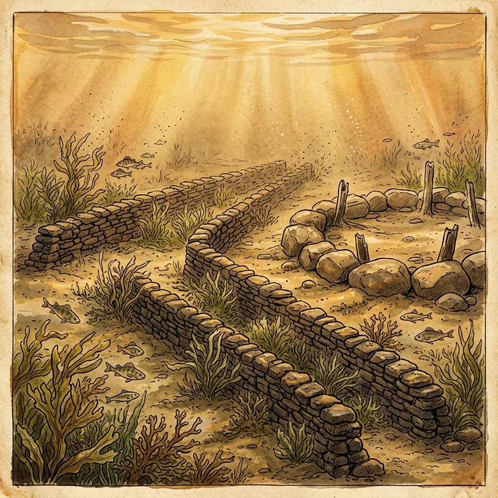 Submerged 5,500-Year-Old 'Neolithic Fish Weirs' and Stone Habitations Identified off the Coast of Anglesey