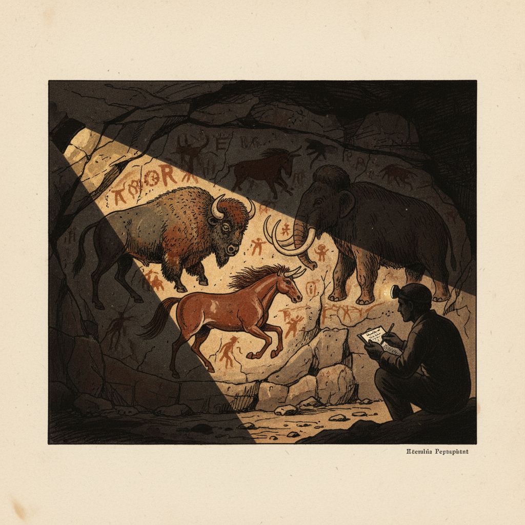 40,000-Year-Old 'Polychrome' Cave Art Depicting Extinct Megafauna Discovered in Australia’s Nullarbor Plain