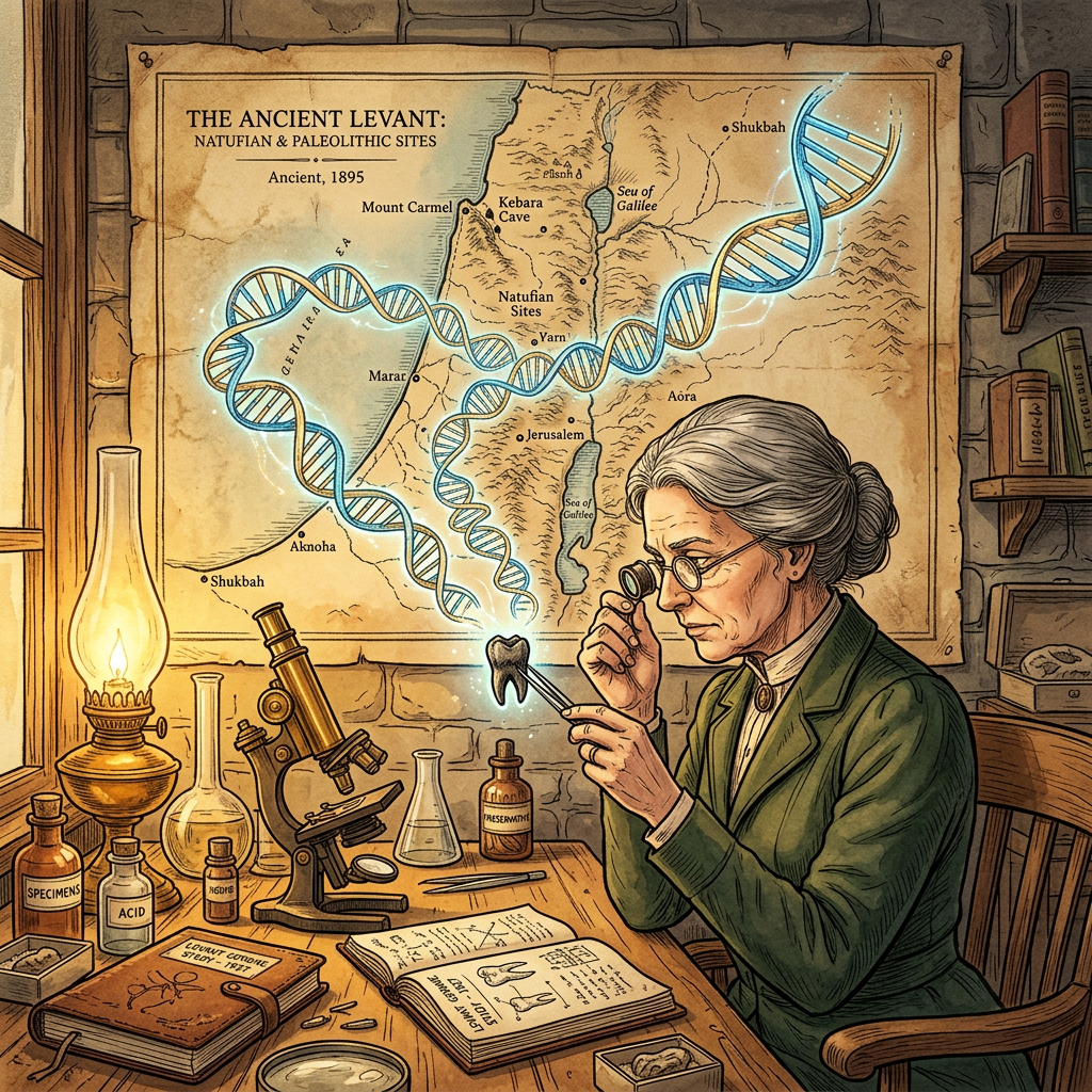 Genomic Analysis of 12,000-Year-Old Levant Hunter-Gatherers Reveals a Previously Unknown Population Bottleneck