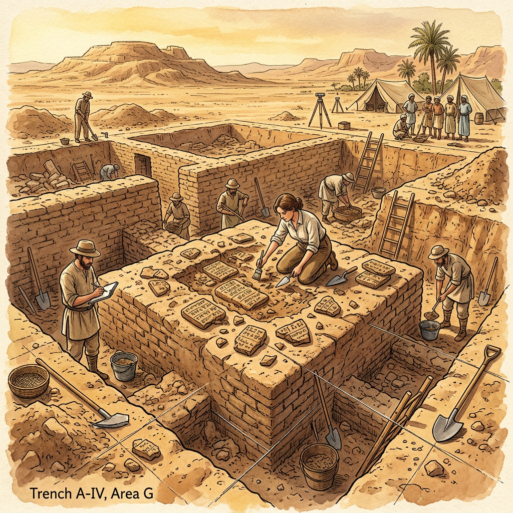 Archaeologists Unearth 4,000-Year-Old 'Temple of the Reed-Goddess' Nidaba in Southern Iraq's Dhi Qar Province