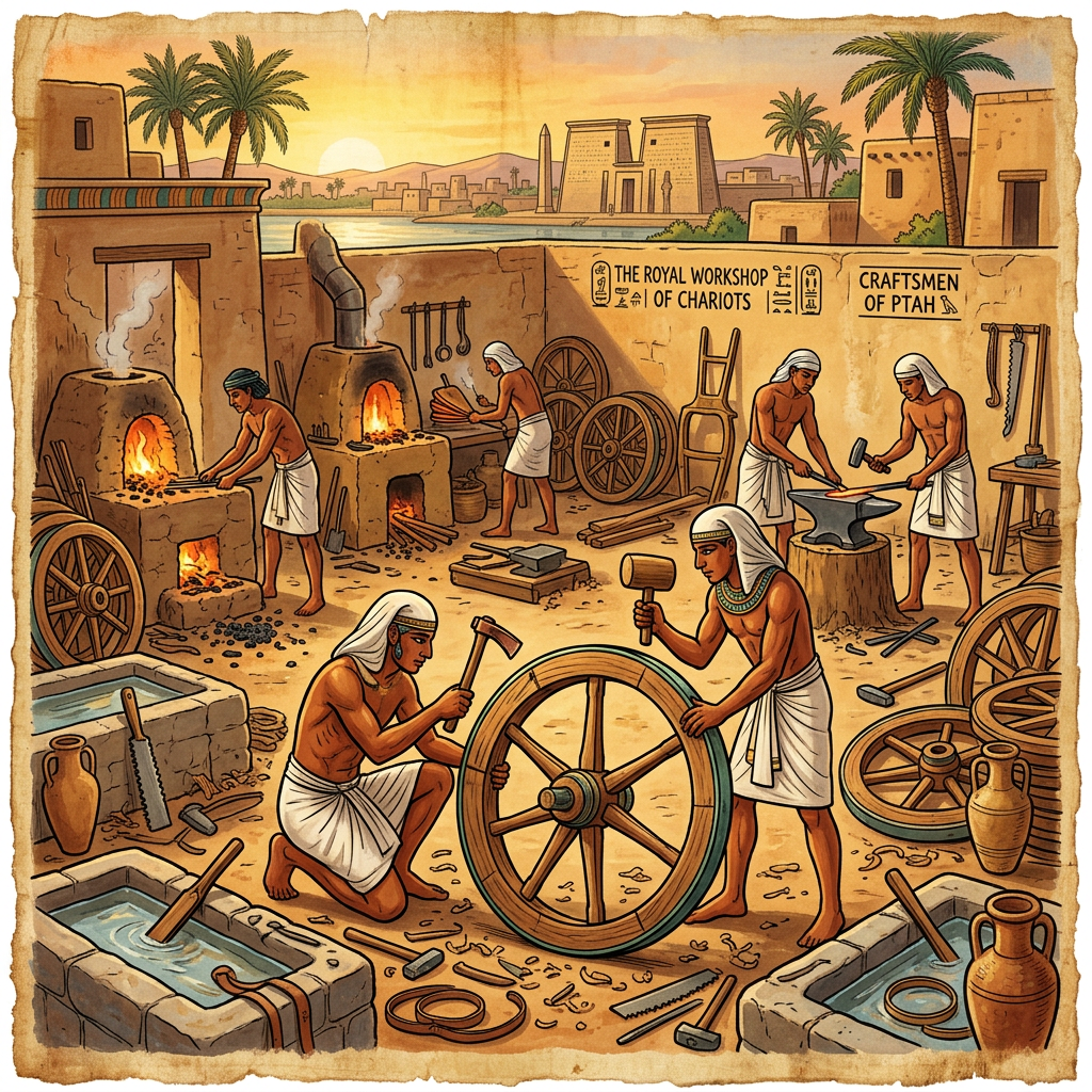 Archaeologists Uncover 3,200-Year-Old 'Pharaonic Military Logistics Hub for Chariot-Wheel Maintenance' in the Eastern Nile Delta