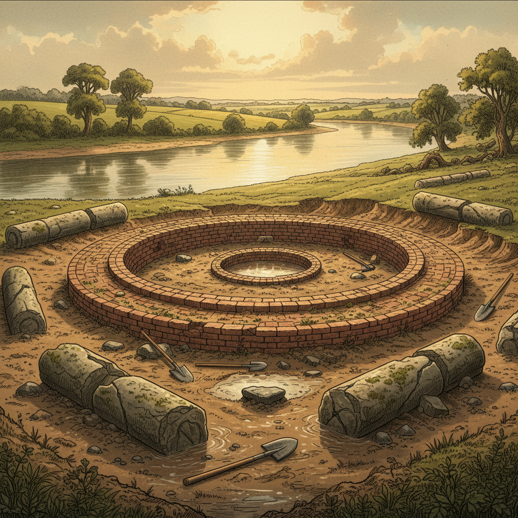 Rare 3rd-Century BCE 'Mauryan' Era Ritual Platform and Brick Temple to the God Varuna Uncovered in Odisha’s Coastal Bhadrak District