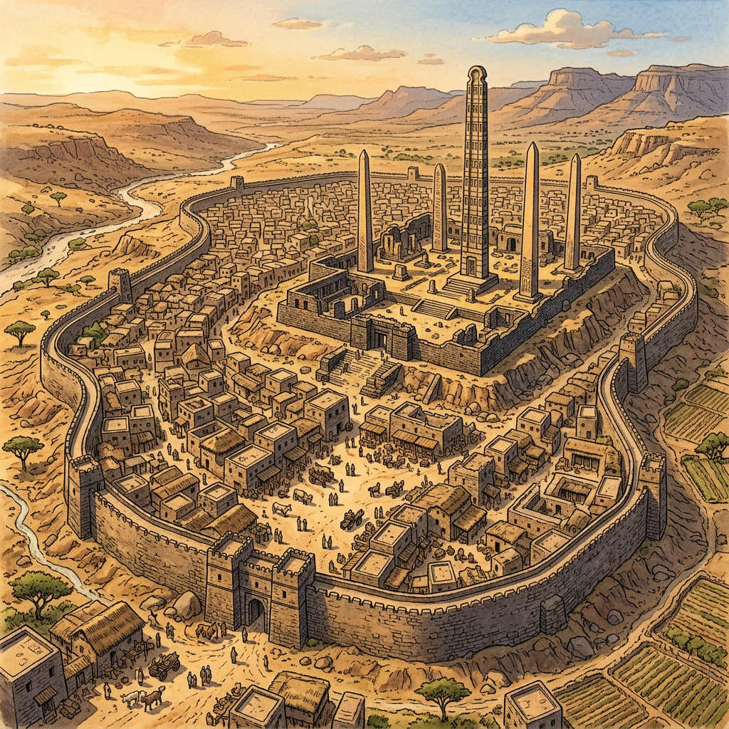 Massive 1,500-Year-Old 'Kingdom of Aksum' Border Citadel and Minting Hub Uncovered in Remote Northern Ethiopia